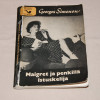 Georges Simenon Maigret ja penkillä istuskelija